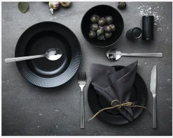 Groovy Suppe Tallerken Sort Ø23 cm
