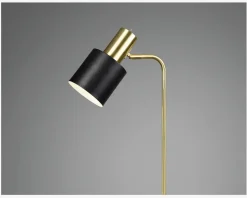 Gulvlampe Adam Sort H.153 cm