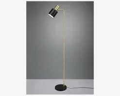 Gulvlampe Adam Sort H.153 cm