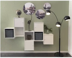 Gulvlampe Nice Trio H.178 cm