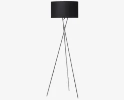 Gulvlampe Uptown Krom/Sort H.157 cm