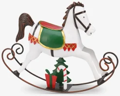 Gyngehest metal ass H.34 cm