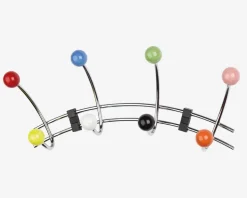 Harlekin Knagerække 4 Krom