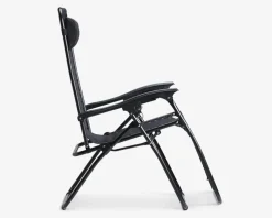 Havestol med nakkepude og fodstøtte