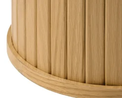 Hjørnebord Nola Natur Eg Ø-50 cm
