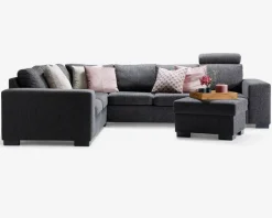 Hjørnesofa Darling Antracit