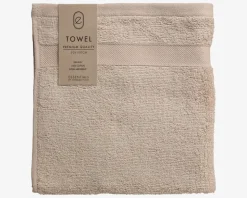 Håndklæder 50x100 cm Sandfarvet