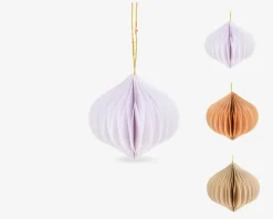 HONEYCOMB PAPIR LØGFORMET Ø 6