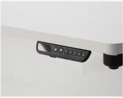 Hæve-Sænkebord 80x160 cm Hvid/Hvid