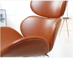 Hvilestol Cazar Cognac Tekstillæder