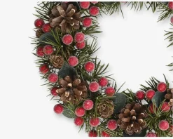 Julekrans Kunstig M. Bær