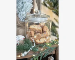 Julekrukke glas H.16xØ.12 cm