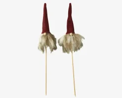 Kaj På Pind Fløjl Ass. H.25cm