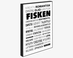 Klods Fisken 15x21 cm