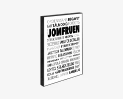 Klods Jomfruen 15x21 cm