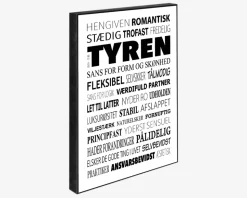 Klods Tyren 15x21 cm