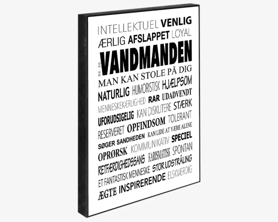 Klods Vandmanden 15x21 cm