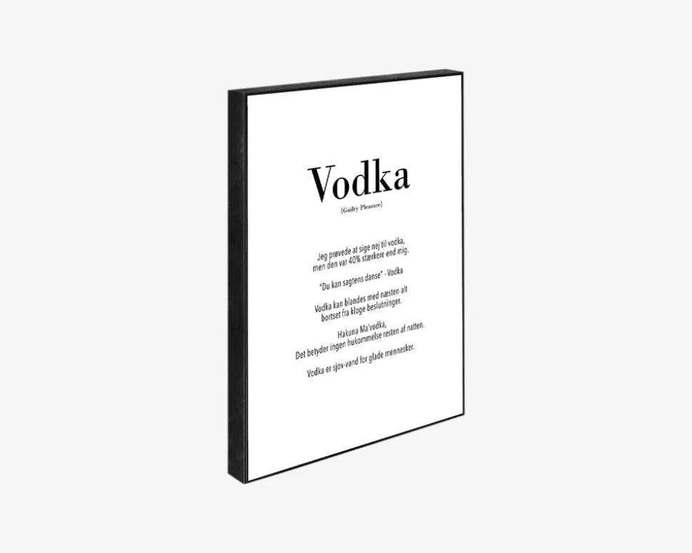 Klods Vodka 15x21 cm