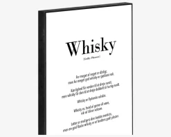 Klods Whisky 15x21 cm