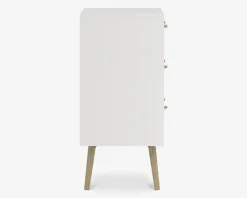 Kommode Bodo med 4 skuffer hvid