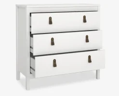 Kommode Madrid med 3 skuffer hvid