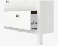 Kommode Madrid med 3 skuffer hvid