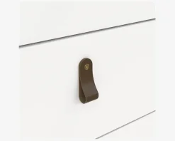 Kommode Madrid med 5 skuffer hvid