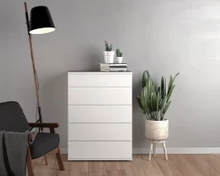Kommode Nova med 5 skuffer