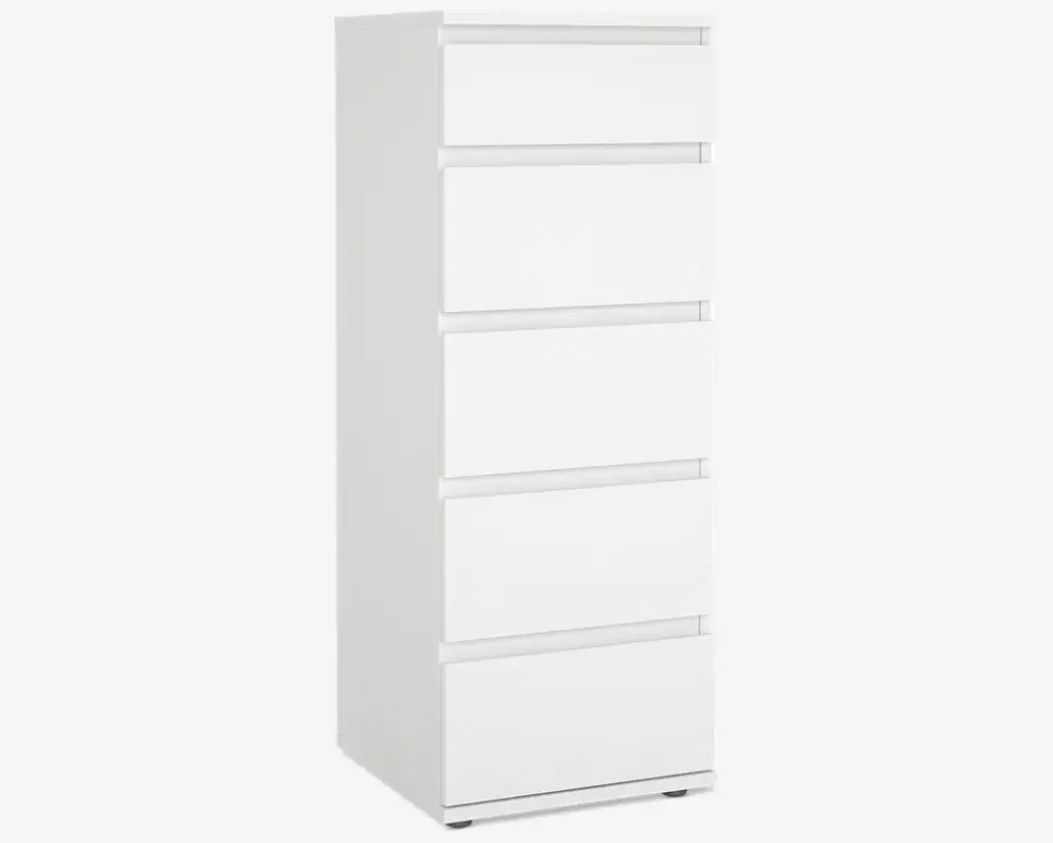 Kommode Nova med 5 skuffer