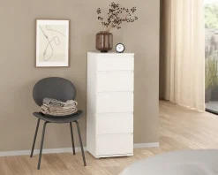 Kommode Nova med 5 skuffer
