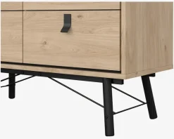 Kommode Ry m. 6 skuffer eg