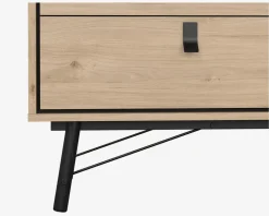 Kommode Ry m. 6 skuffer eg