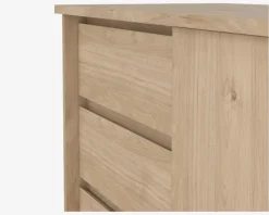 Komode Naia med 3 skuffer og 1 skydelåge eg