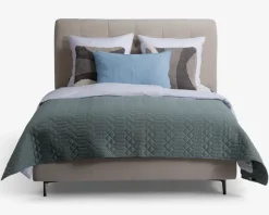 Komplet Continentalseng 140 x 200 cm beige