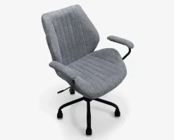 Kontorstol grå med vippefunktion