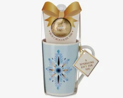 Kop + varm chokoladekugle ass