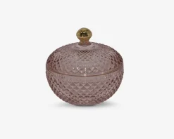 Krukke blush m. guld detaljer