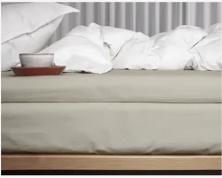 Kuvertlagen Percale Sand 180x200 cm