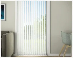 Lamelanlæg Line Hvid L.250 cm