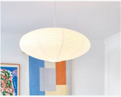 Lampeskærm Villo hvid Ø.60 cm