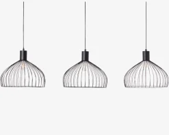 Langbordspendel Blacky Sort B.127cm