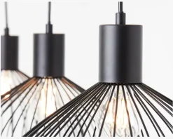 Langbordspendel Blacky Sort B.127cm