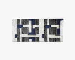 Løber Luna Blå 80x150 cm