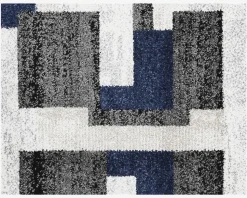 Løber Luna Blå 80x150 cm