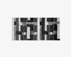 Løber Luna Black 80x150 cm