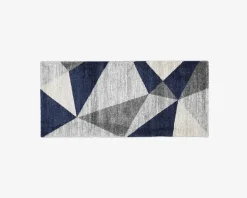 Løber Trigon Blå 80x150 cm