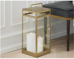 LED Bloklys Hvid H.15xØ.7,5cm