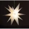 LED Stjerne 3D Hvid Ø.25cm