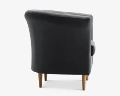 Lænestol Flash Grå Med Eg Ben