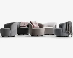 Lænestol med drejefunktion